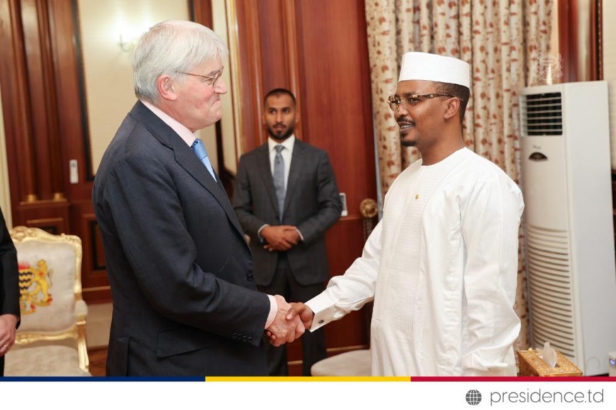 Tchad : le ministre d'État britannique de l'Afrique reçu par Mahamat Idriss Deby Tchad : le ministre d'État britannique de l'Afrique reçu par Mahamat Idriss Deby