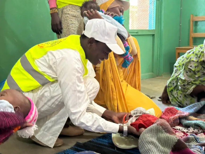 Tchad : les enfants abandonnés reçoivent une aide de l'Association Avenir à Abéché