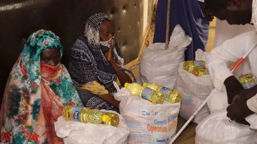 ​La CIMAF-Tchad apporte une assistance alimentaire aux couches sociales vulnérables