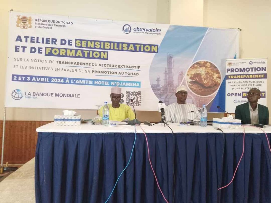 Tchad : un atelier sur l’engagement dans la transparence du secteur extractif