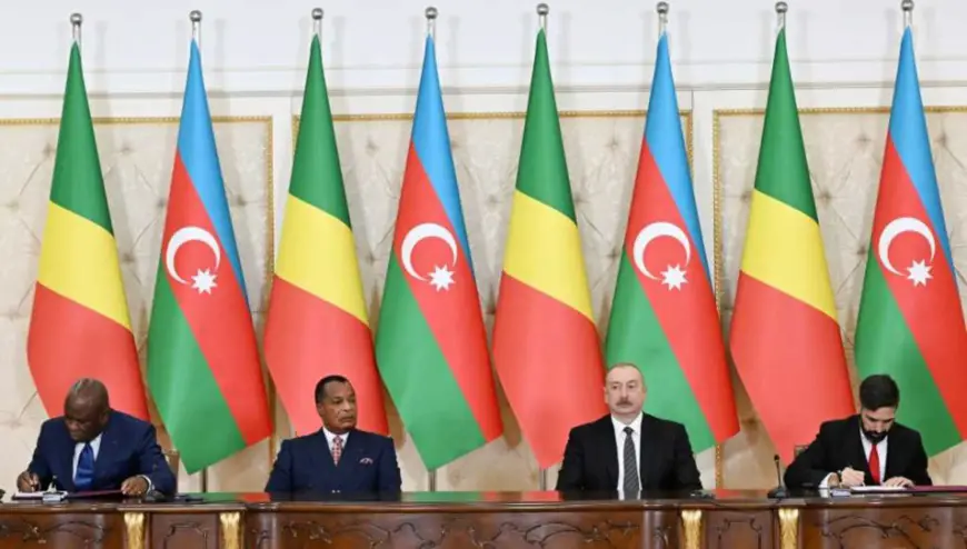 Signature des accords entre le Congo et l'Azerbaidjan