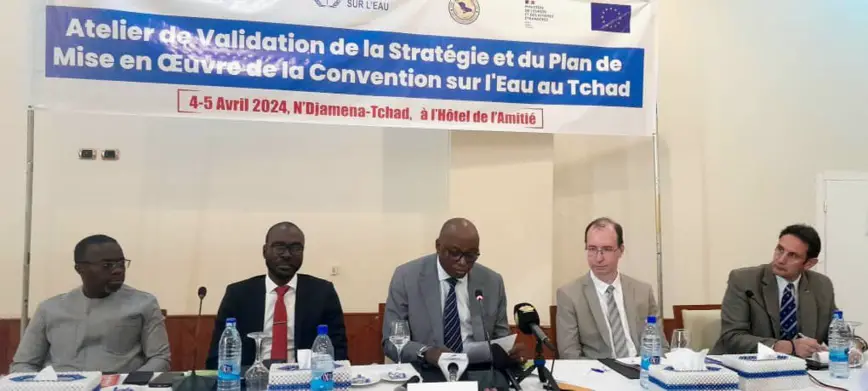 Tchad : validation du document stratégique de gestion des eaux transfrontalières