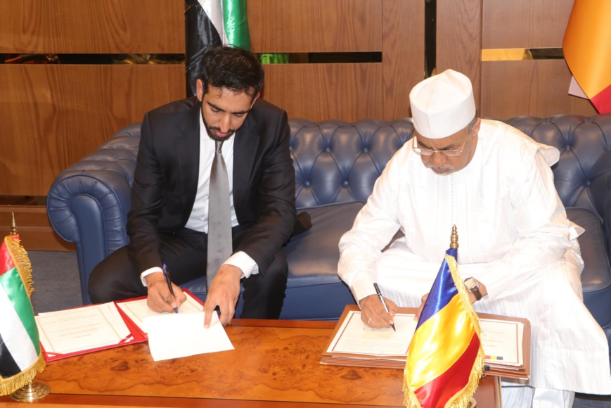 Tchad-Émirats Arabes Unis : signature d’un protocole d’accord entre les deux pays