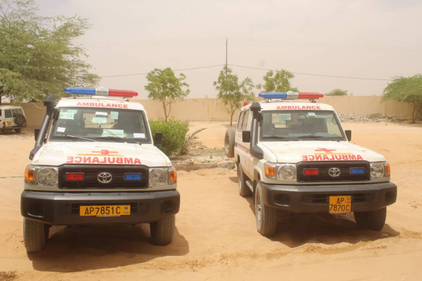 Tchad : deux ambulances neuves pour le système sanitaire du Kanem Tchad : deux ambulances neuves pour le système sanitaire du Kanem