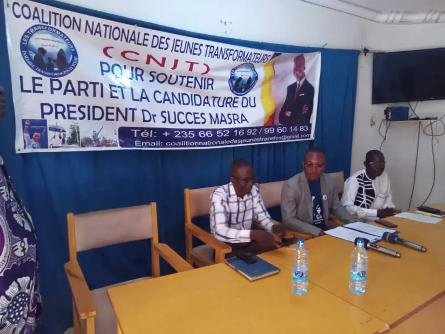 Tchad : une coalition de jeunes appuie la candidature de Dr Masra pour la présidentielle