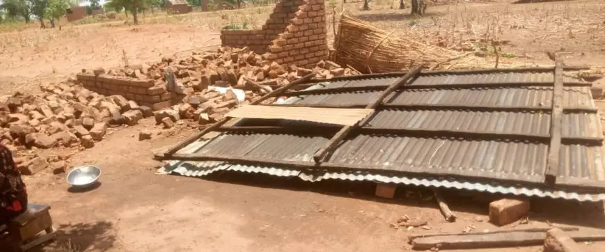 Tchad : un mort, 16 blessés et 501 maisons effondrées suite à une pluie torrentielle à Miandoum
