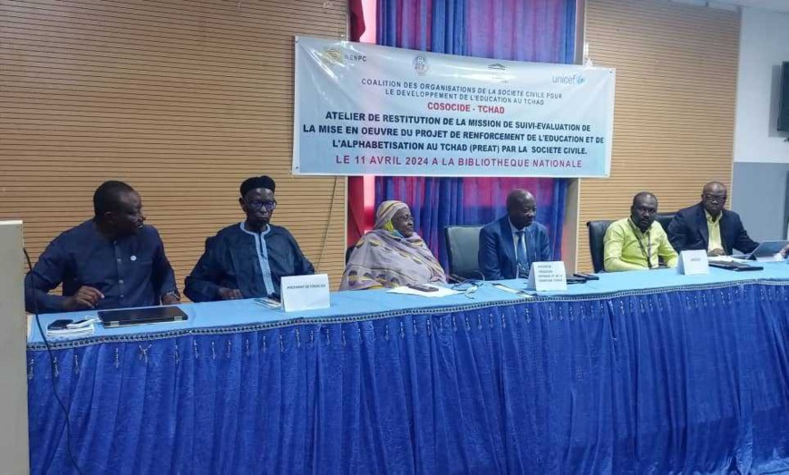 Tchad : COSOCIDE-Tchad présente les résultats de la mise en œuvre du PREAT Tchad : COSOCIDE-Tchad présente les résultats de la mise en œuvre du PREAT