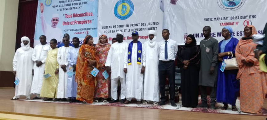 Tchad : le bureau de soutien au MPS 'Front des Jeunes pour la Paix et le Développement' en action