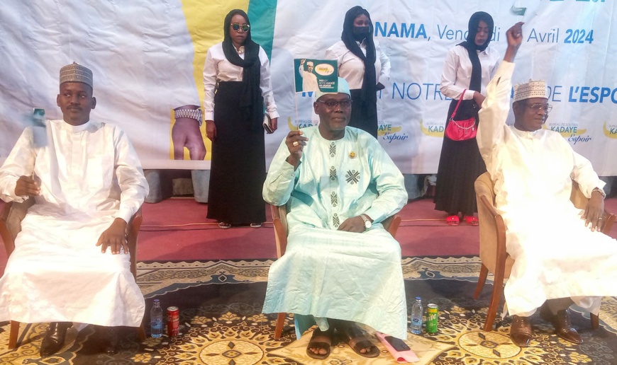 Tchad : le bureau de soutien 'Kadaye Espoir' se mobilise pour la victoire de Mahamat Idriss Déby Tchad : le bureau de soutien 'Kadaye Espoir' se mobilise pour la victoire de Mahamat Idriss Déby