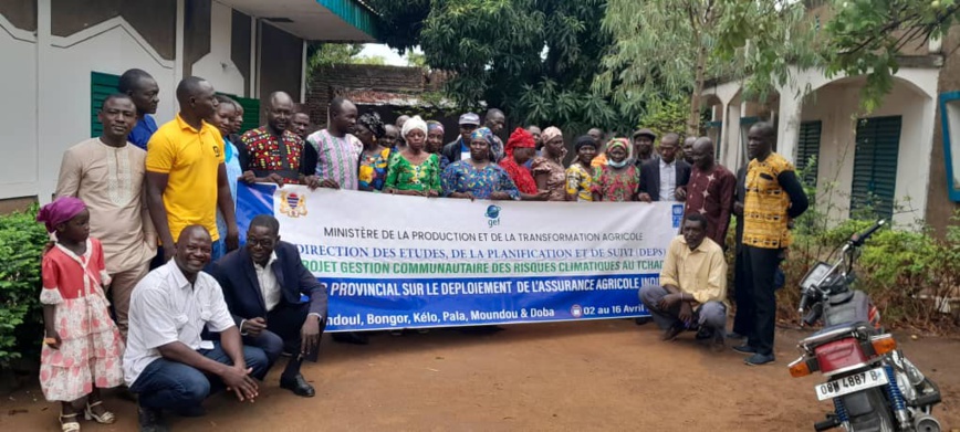 Tchad : Les producteurs du Logone Oriental formés à Doba sur la phase pilote de l'assurance agricole indicielle Tchad : Les producteurs du Logone Oriental formés à Doba sur la phase pilote de l'assurance agricole indicielle