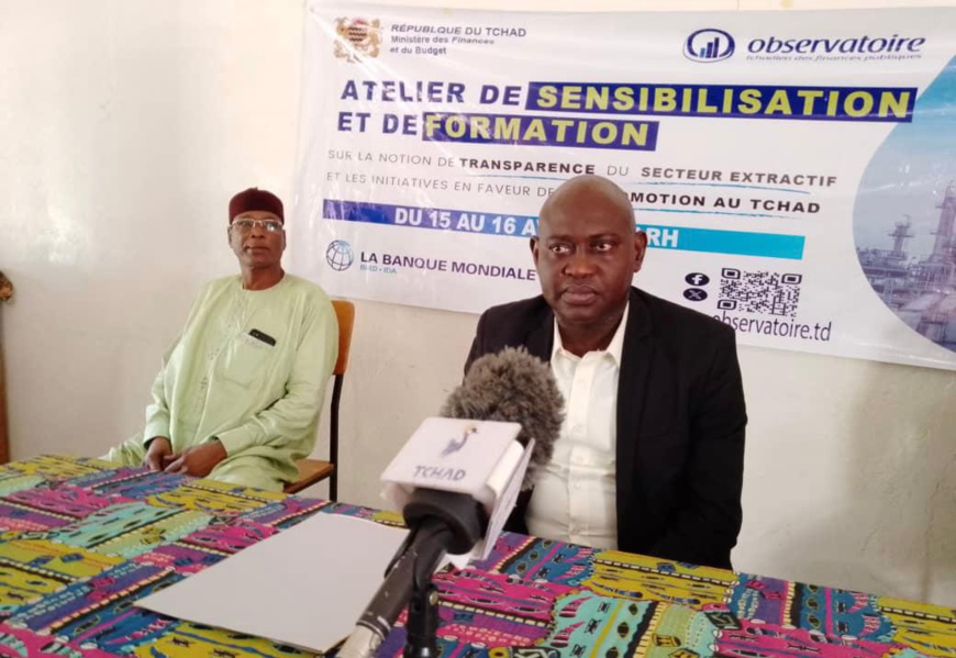 Tchad : L'Observatoire Tchadien des Finances Publiques forme sur la transparence dans le secteur extractif et les initiatives Tchad : L'Observatoire Tchadien des Finances Publiques forme sur la transparence dans le secteur extractif et les initiatives