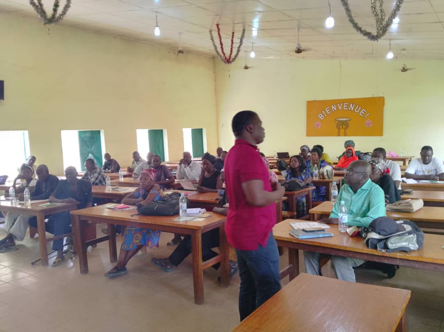 Tchad : formation des producteurs du Logone Oriental sur l'assurance indicielle agricole Tchad : formation des producteurs du Logone Oriental sur l'assurance indicielle agricole