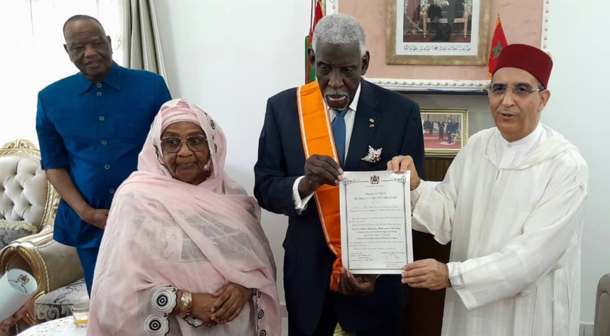 L'ambassadeur Mahamat Abdelrassoul honoré par le roi Mohammed VI après 9 ans de service au Maroc L'ambassadeur Mahamat Abdelrassoul honoré par le roi Mohammed VI après 9 ans de service au Maroc