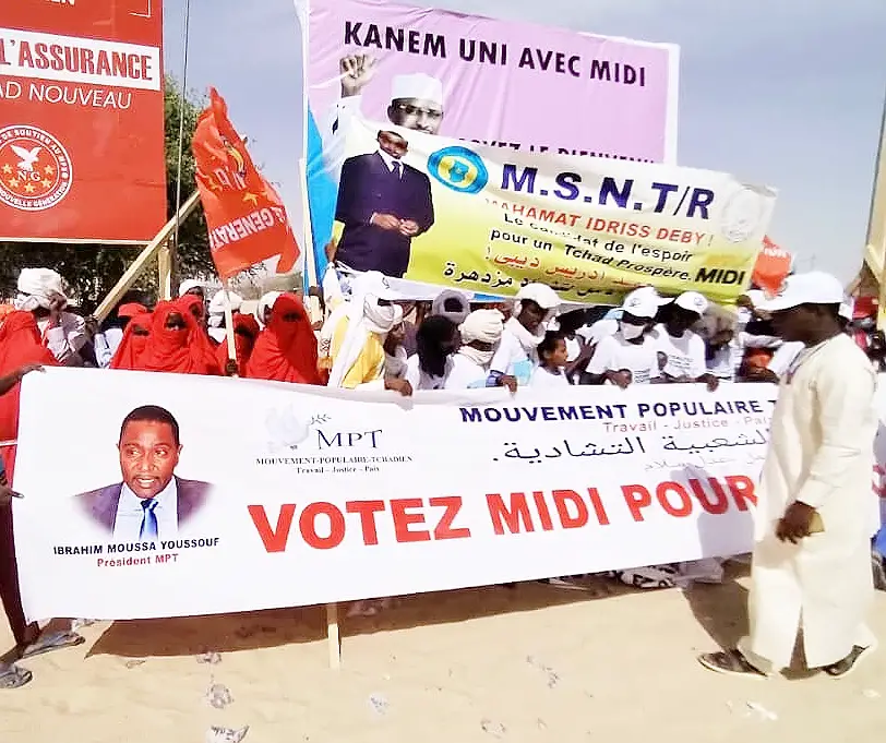 Tchad : Le MPT de Brahim Moussa Youssouf assiste au meeting du candidat de la coalition au Kanem
