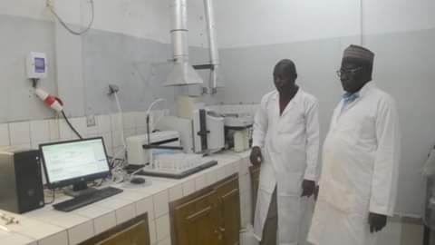 Le Laboratoire d'analyses Géologiques du Ministère des Mines et de la Géologie du Tchad est à votre service !