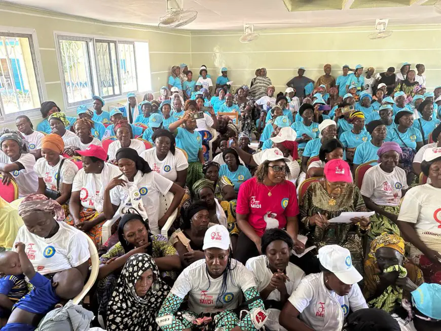 Tchad : forte mobilisation féminine à Sarh pour soutenir MIDI