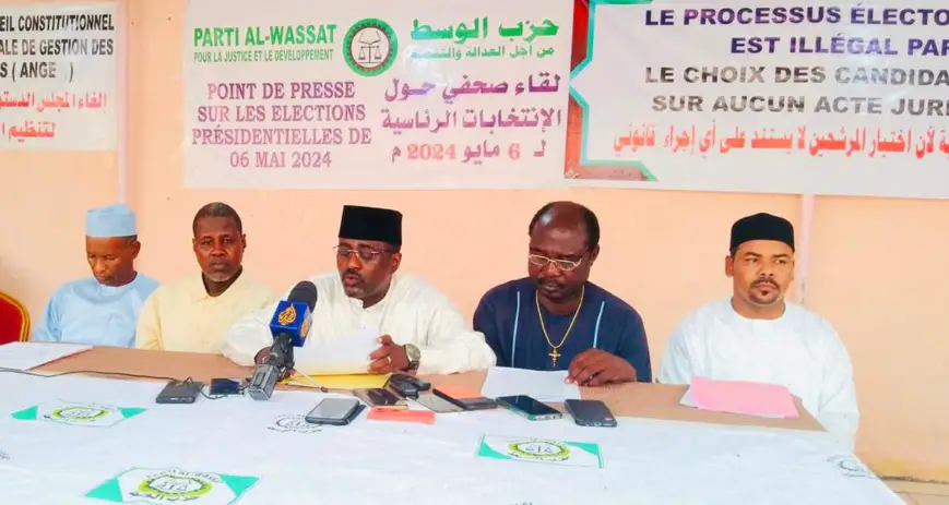 Tchad : le parti AL-Wassat dénonce la partialité du Conseil constitutionnel et rejette le processus électoral