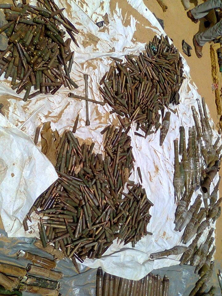 Tchad : Une cache d'armes de guerre découverte à N'Djamena Tchad : Une cache d'armes de guerre découverte à N'Djamena