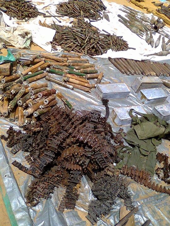 Tchad : Une cache d'armes de guerre découverte à N'Djamena Tchad : Une cache d'armes de guerre découverte à N'Djamena