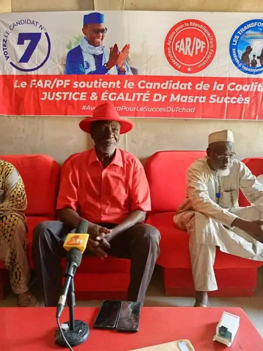 Présidentielle au Tchad : L'opposant Ngarledji Yorongar apporte son soutien à la candidature de Succès Masra