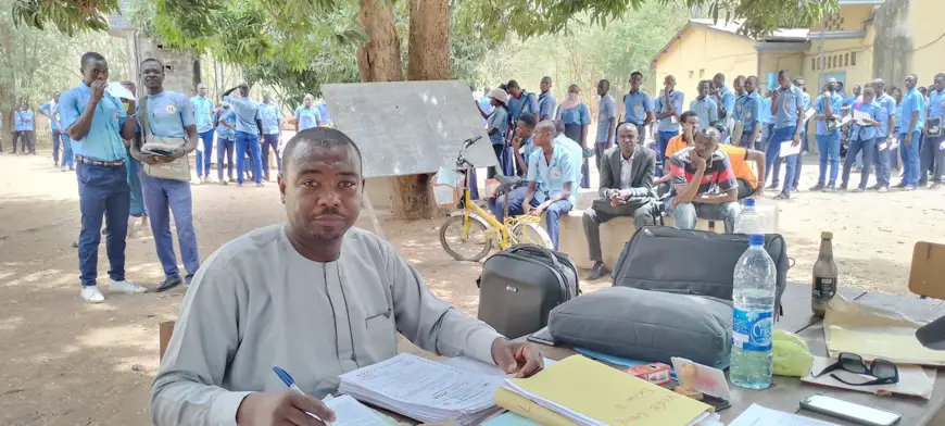 Tchad – Baccalauréat 2024 : La mission de la biométrie était dans la Province du Moyen Chari ce 25 avril