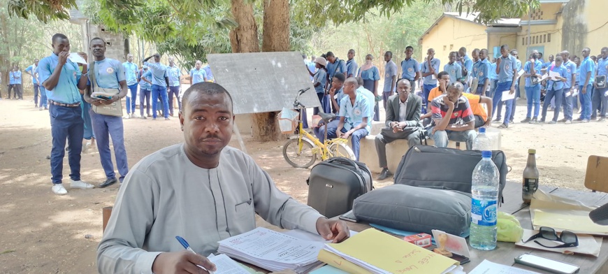 Tchad – Baccalauréat 2024 : La mission de la biométrie était dans la Province du Moyen Chari ce 25 avril Tchad – Baccalauréat 2024 : La mission de la biométrie était dans la Province du Moyen Chari ce 25 avril