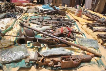 Tchad : L'arsenal de guerre découvert provient de la Libye Tchad : L'arsenal de guerre découvert provient de la Libye
