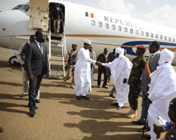 Le Président de la République IDRISS DEBY ITNO en visite privée à Amdjarass