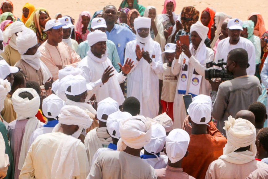 Présidentielle au Tchad : le candidat Yacine Abdaramane Sakine présente son projet de société dans la province du Batha