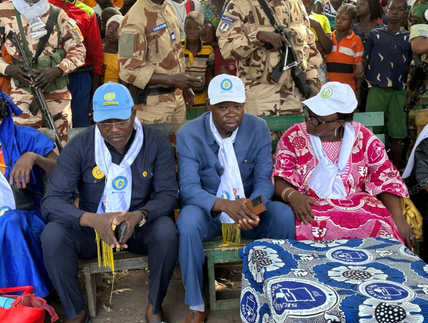 Tchad : le chef de mission Rakidji Ngomdjibaye en campagne de proximité pour MIDI à Moyo Tchad : le chef de mission Rakidji Ngomdjibaye en campagne de proximité pour MIDI à Moyo