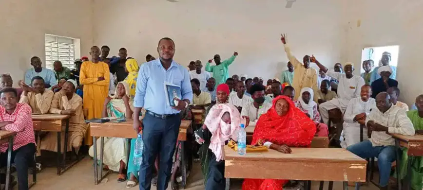 Tchad : Formation des membres des bureaux de vote de Mongo