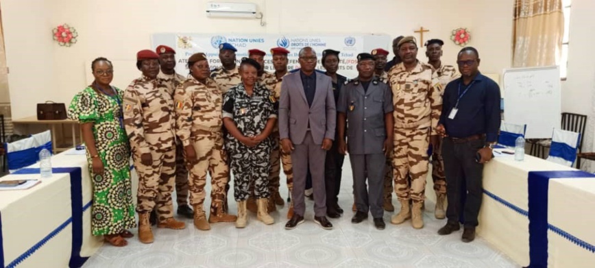 Tchad : Le HCDH et le PNUD organisent un atelier de formation à l'égard des FDS sur les VBG et les Droits de l'Homme Tchad : Le HCDH et le PNUD organisent un atelier de formation à l'égard des FDS sur les VBG et les Droits de l'Homme