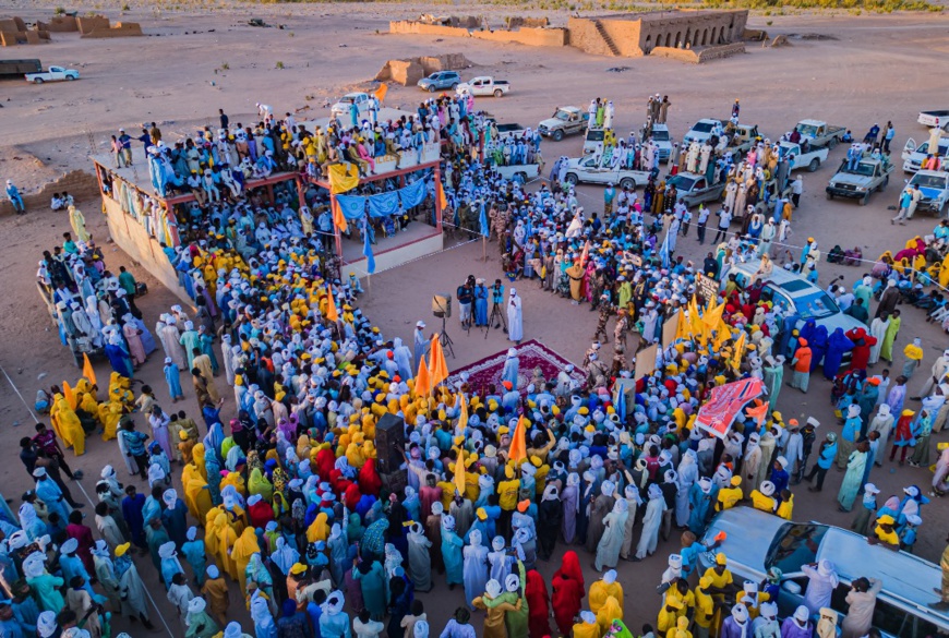 Tibesti : Fatima Goukouni Weddeye intensifie la campagne en faveur du candidat MIDI