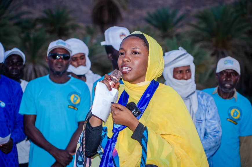 Tchad : Fatima Goukouni Weddeye à la rencontre des bureaux de soutien de la coalition à Zouar