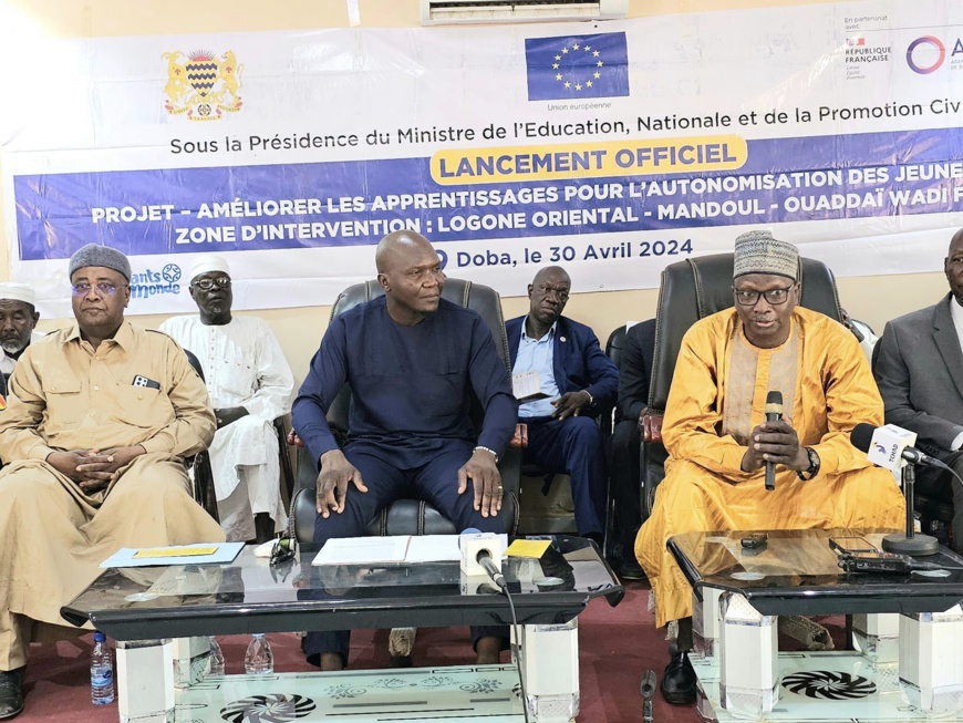 Tchad: Lancement du projet d'amélioration de l'apprentissage pour l'autonomisation des jeunes