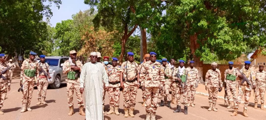 Tchad : le commandant de la légion de Gendarmerie N°8 installé dans ses fonctions Tchad : le commandant de la légion de Gendarmerie N°8 installé dans ses fonctions