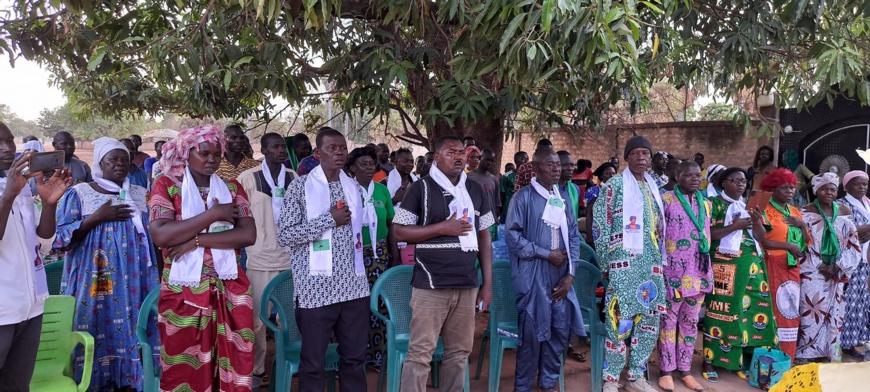 Présidentielle au Tchad: La candidate Lydie Beassemda s'engage avec des associations et des groupes à Koumra