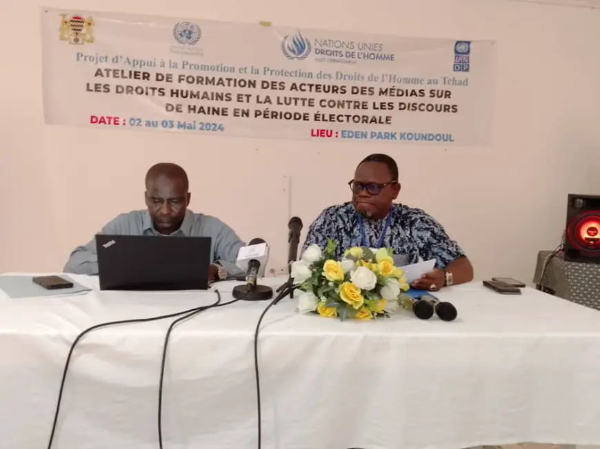 Tchad : le HCDH et le PNUD forment les médias sur la lutte contre les discours de haine en période électorale