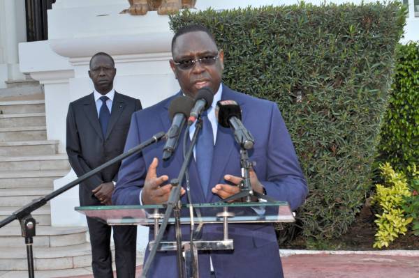 Le président sénégalais, Macky Sall Le président sénégalais, Macky Sall