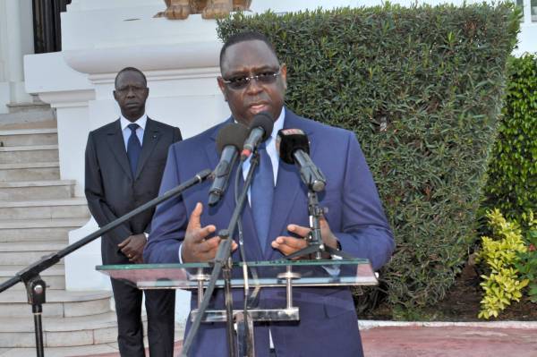 Le président sénégalais, Macky Sall