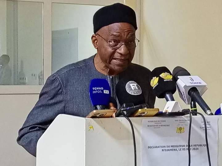 Présidentielle au Tchad : Déclaration de monsieur le Médiateur de la République à l’occasion de l’élection présidentielle du 6 mai Présidentielle au Tchad : Déclaration de monsieur le Médiateur de la République à l’occasion de l’élection présidentielle du 6 mai