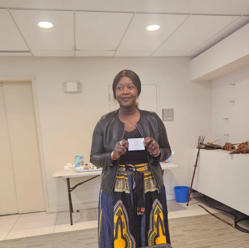 Présidentielle : Mme Kitoko Gata Ngoulou, Ambassadeur Extraordinaire et Plénipotentiaire à Washington a donné le coup d'envoi du vote Présidentielle : Mme Kitoko Gata Ngoulou, Ambassadeur Extraordinaire et Plénipotentiaire à Washington a donné le coup d'envoi du vote