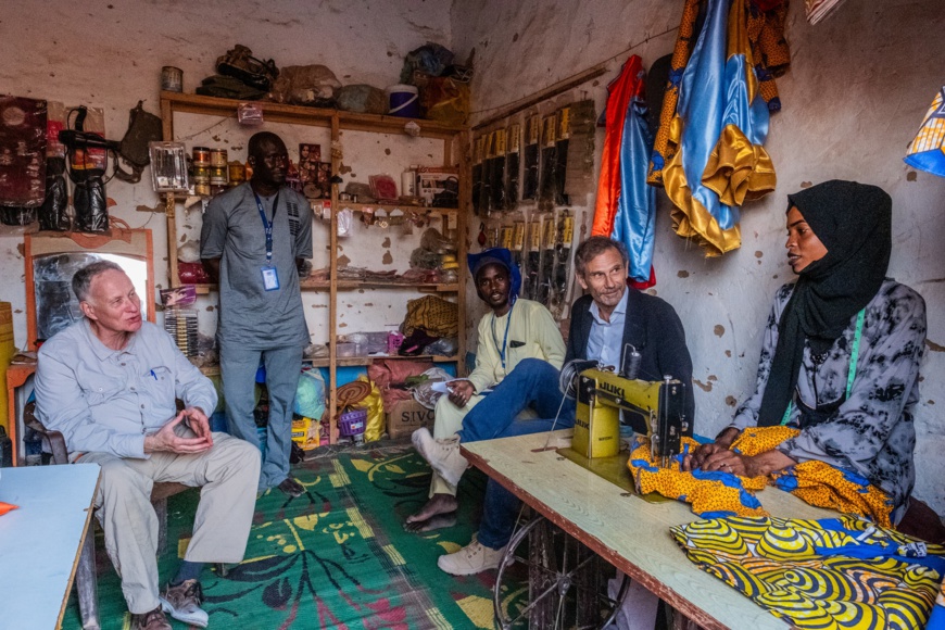 Tchad : Une délégation mixte de l’ambassade d'Allemagne et de l'OIM a séjourné dans la province du Borkou Tchad : Une délégation mixte de l’ambassade d'Allemagne et de l'OIM a séjourné dans la province du Borkou