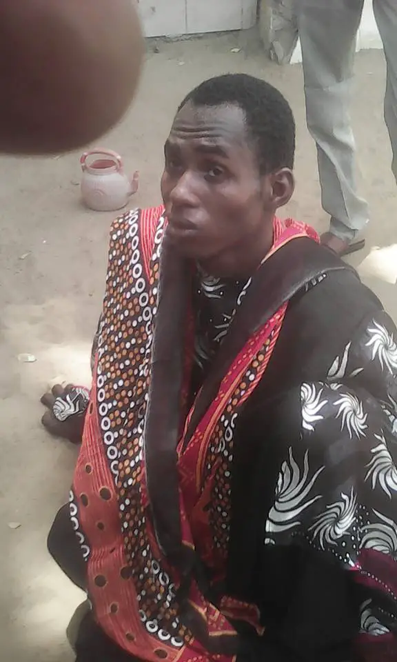 Tchad : Un homme habillé en femme arrêté après l'attentat du grand marché. Crédit photo : Tchad Baladia
