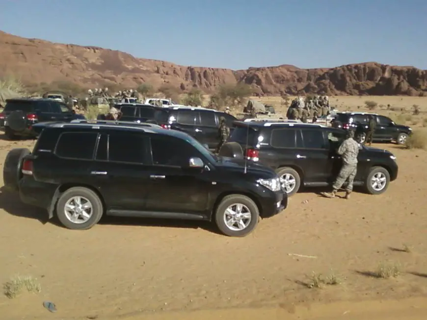 Tchad : L'impressionnant dispositif militaire qui assure la sécurité du Président lors de ses déplacements