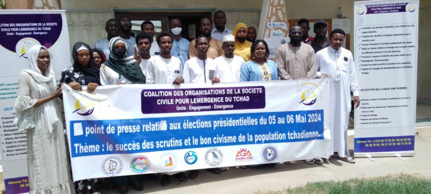 Tchad : la société civile applaudit "le succès du scrutin et le bon civisme de la population" Tchad : la société civile applaudit "le succès du scrutin et le bon civisme de la population"