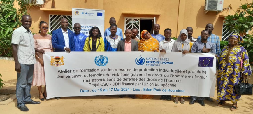 Tchad : le HCDH outille les OSC sur la protection individuelle et judiciaire des victimes et témoins Tchad : le HCDH outille les OSC sur la protection individuelle et judiciaire des victimes et témoins