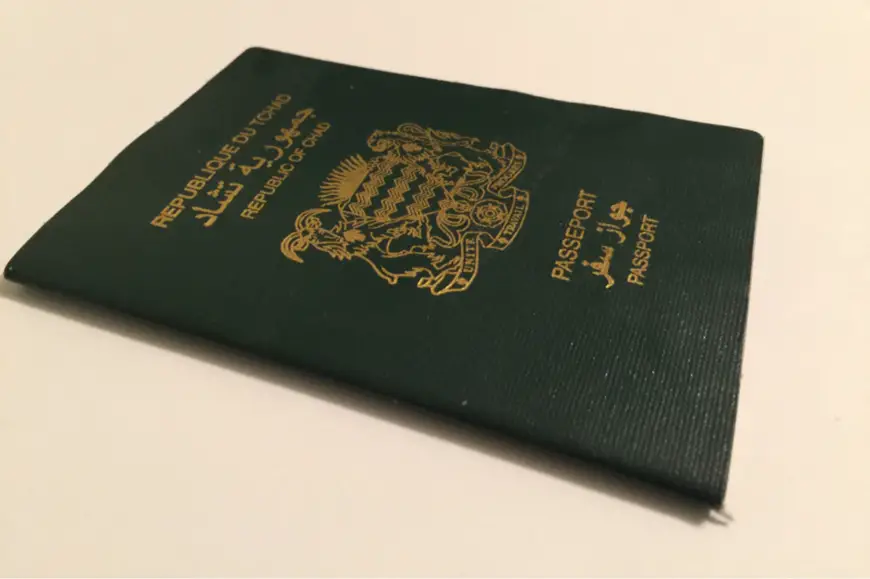 Un passport tchadien. Alwihda Info