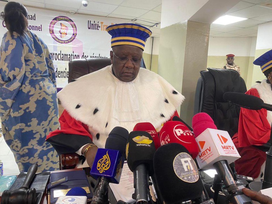 Présidentielle au Tchad : Mahamat Idriss Deby élu président de la République selon les résultats définitifs Présidentielle au Tchad : Mahamat Idriss Deby élu président de la République selon les résultats définitifs