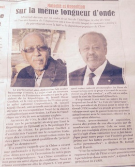 DJIBOUTI : le régime persiste et signe, pour Guedi l'heure du choix a sonné!